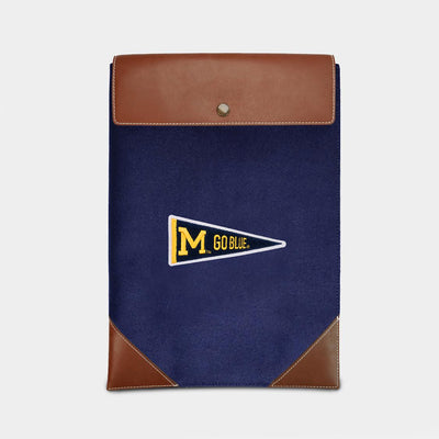 Michigan Wolverines Vault "Pennant" Laptop Folio Sleeve