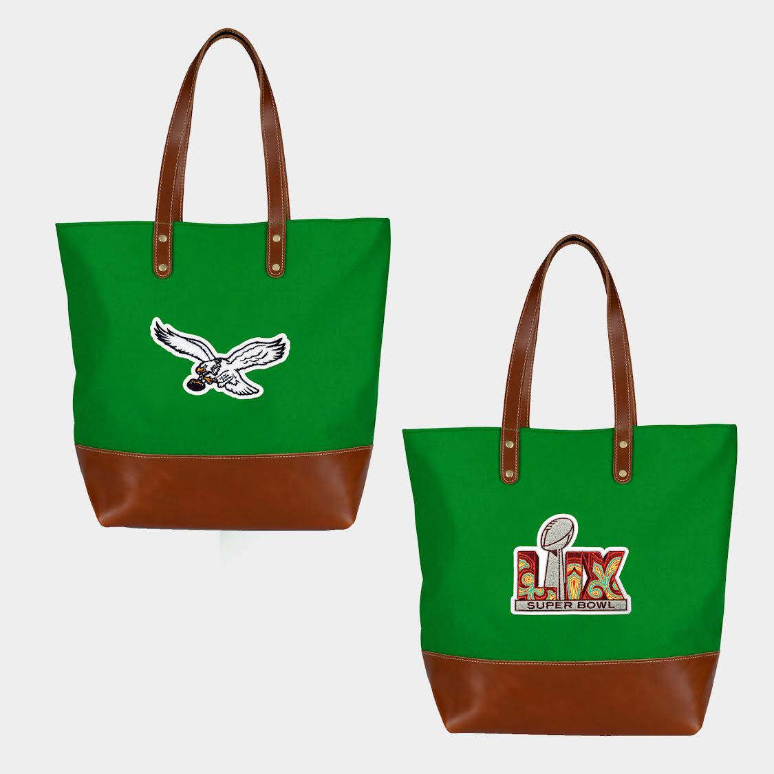 Philadelphia Eagles "Throwback" Super Bowl Tote Bag