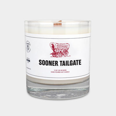 Oklahoma Sooners "Sooner Tailgate" Scented Candle