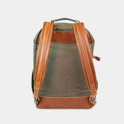 Heritage Gear USA Pro Waxed Canvas Backpack