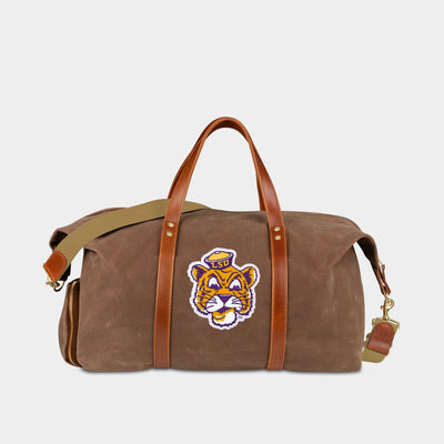 LSU Tigers Vault "Sailor Mike" Waxed Canvas Field Bag