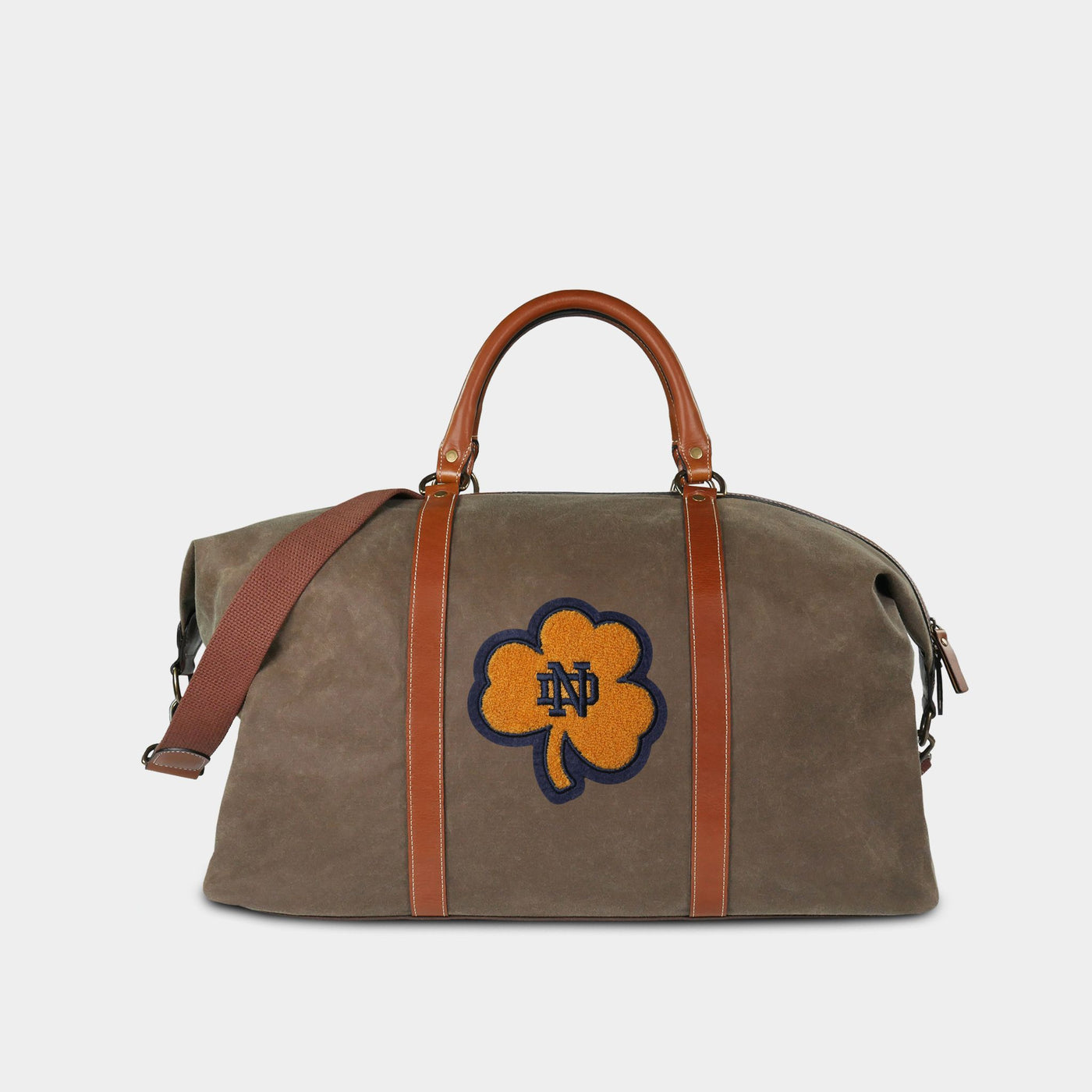 Notre Dame Fighting Irish "Shamrock" Pro Waxed Canvas Weekender