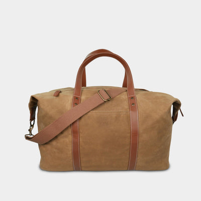 Stanford Cardinal Waxed Canvas Field Bag