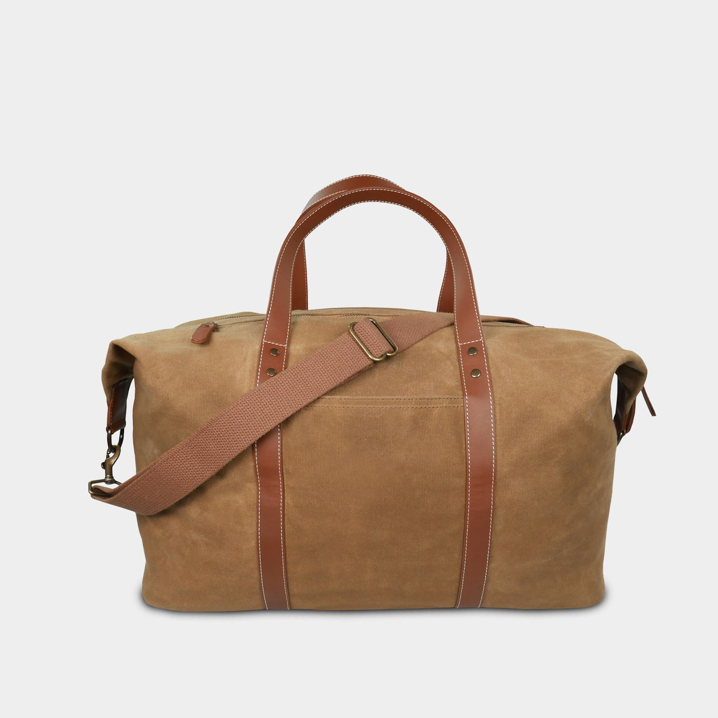 NYU Violets Waxed Canvas Field Bag