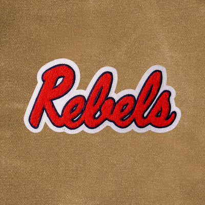 Ole Miss Rebels Waxed Canvas Field Bag