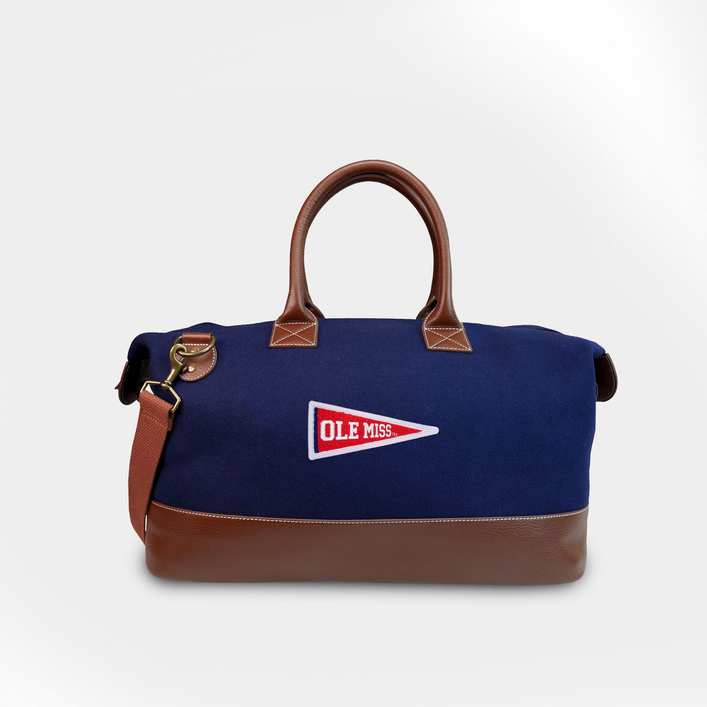 Ole Miss Rebels Vault Dual Patch Weekender Duffle Bag