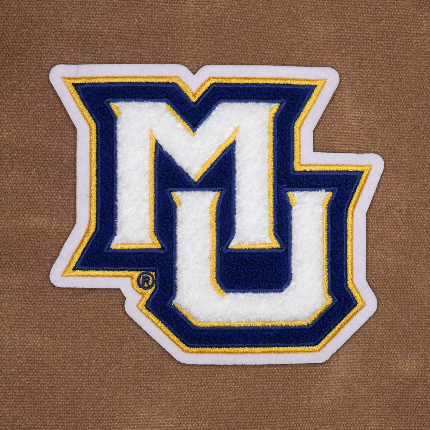 Marquette Golden Eagles "MU" Waxed Canvas Field Bag