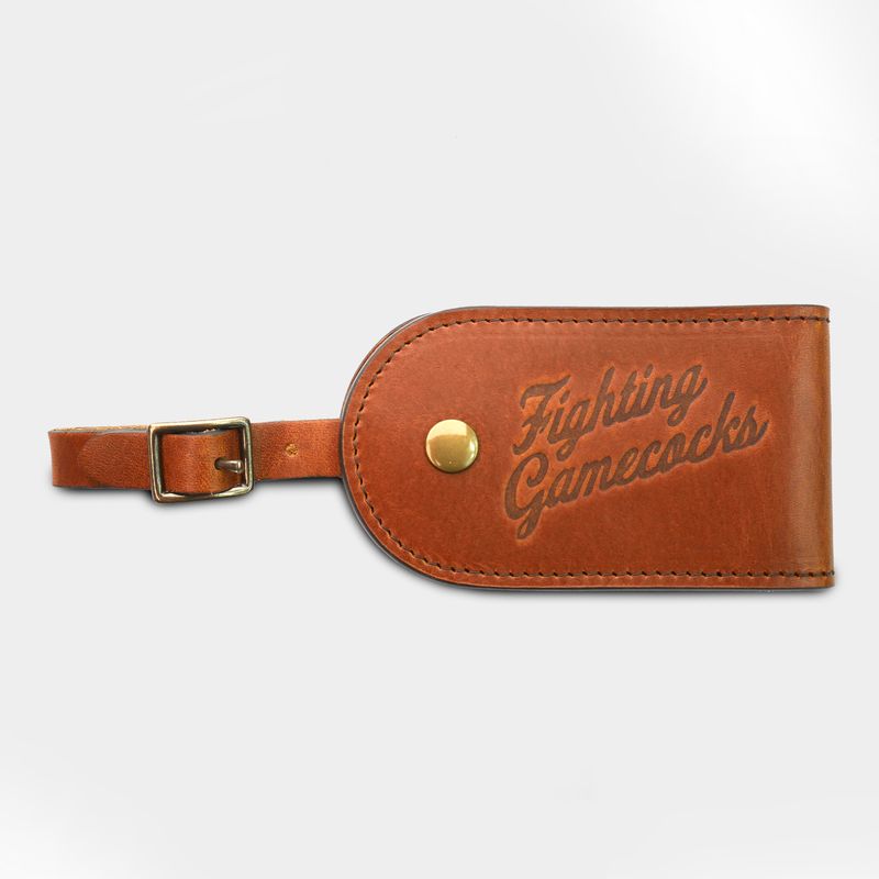 South Carolina Vintage "Fighting Gamecocks" Luggage Tag