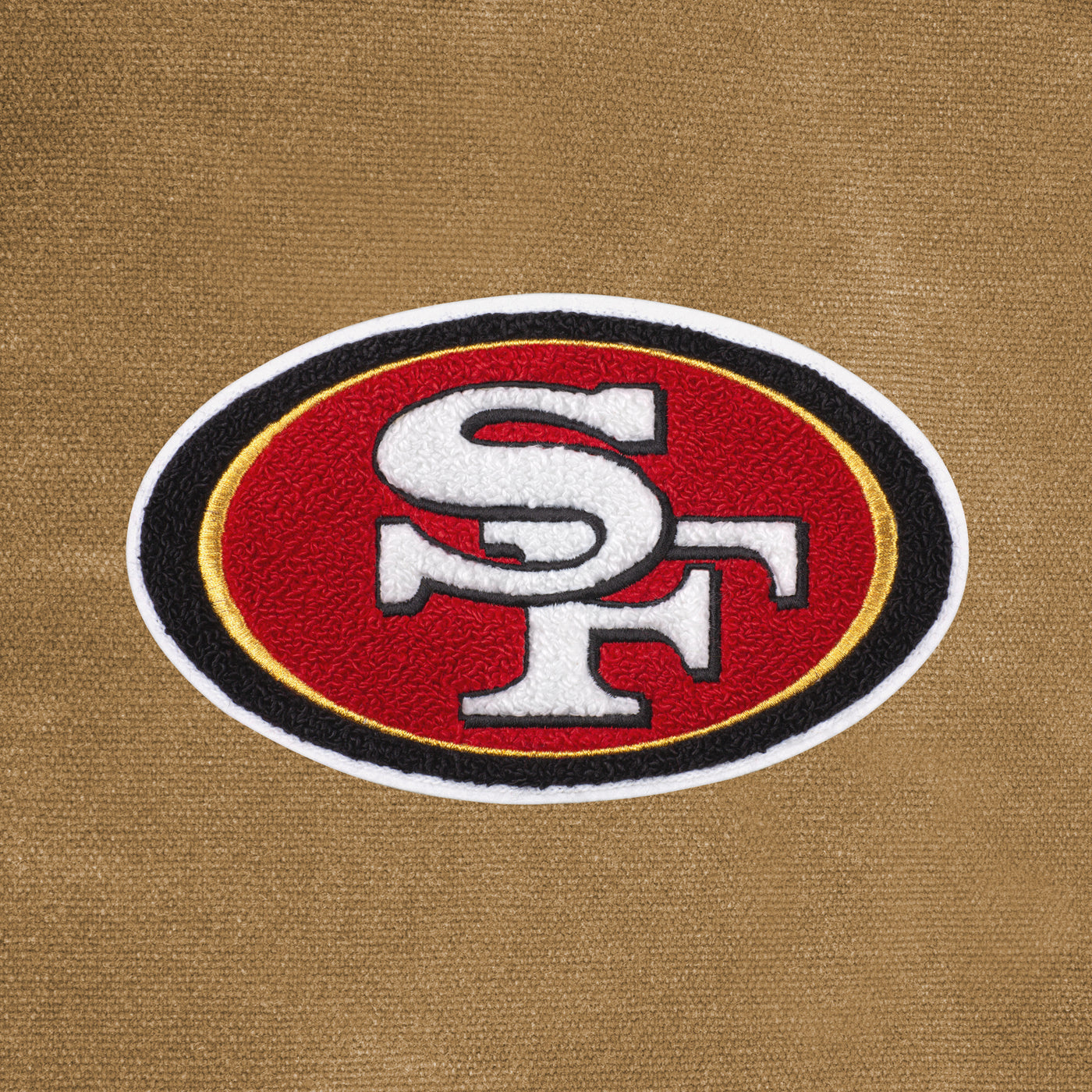 San Francisco 49ers "SF" Waxed Canvas Field Bag