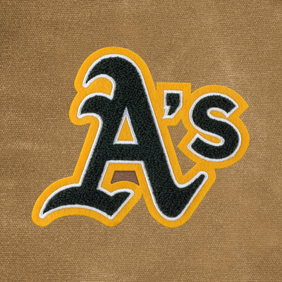 Oakland Athletics Waxed Canvas Field Bag