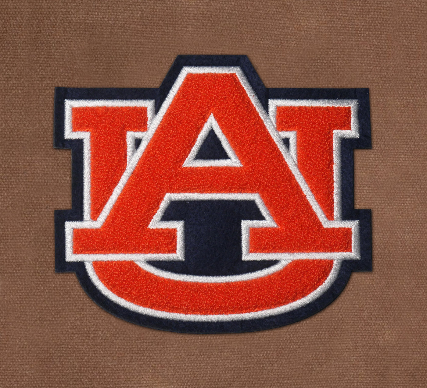 Auburn Tigers "AU" Waxed Canvas Field Bag