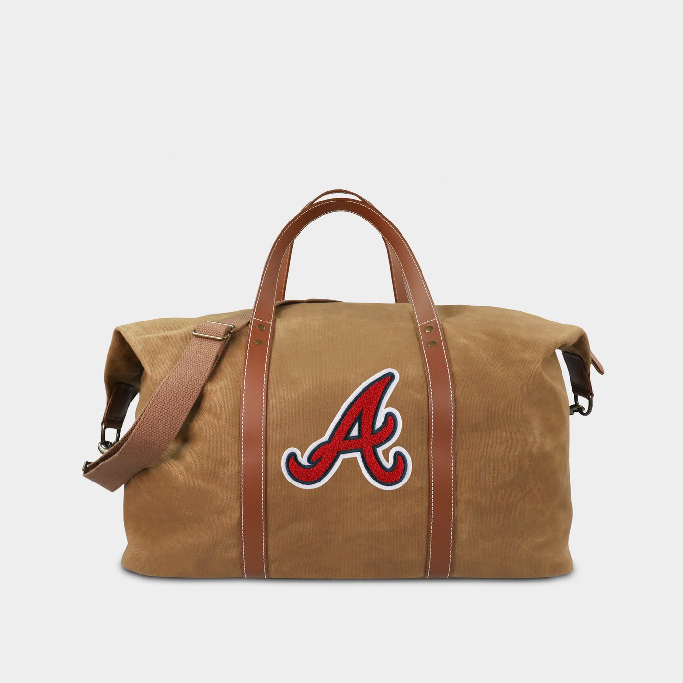 Atlanta Braves "A" Waxed Canvas Field Bag