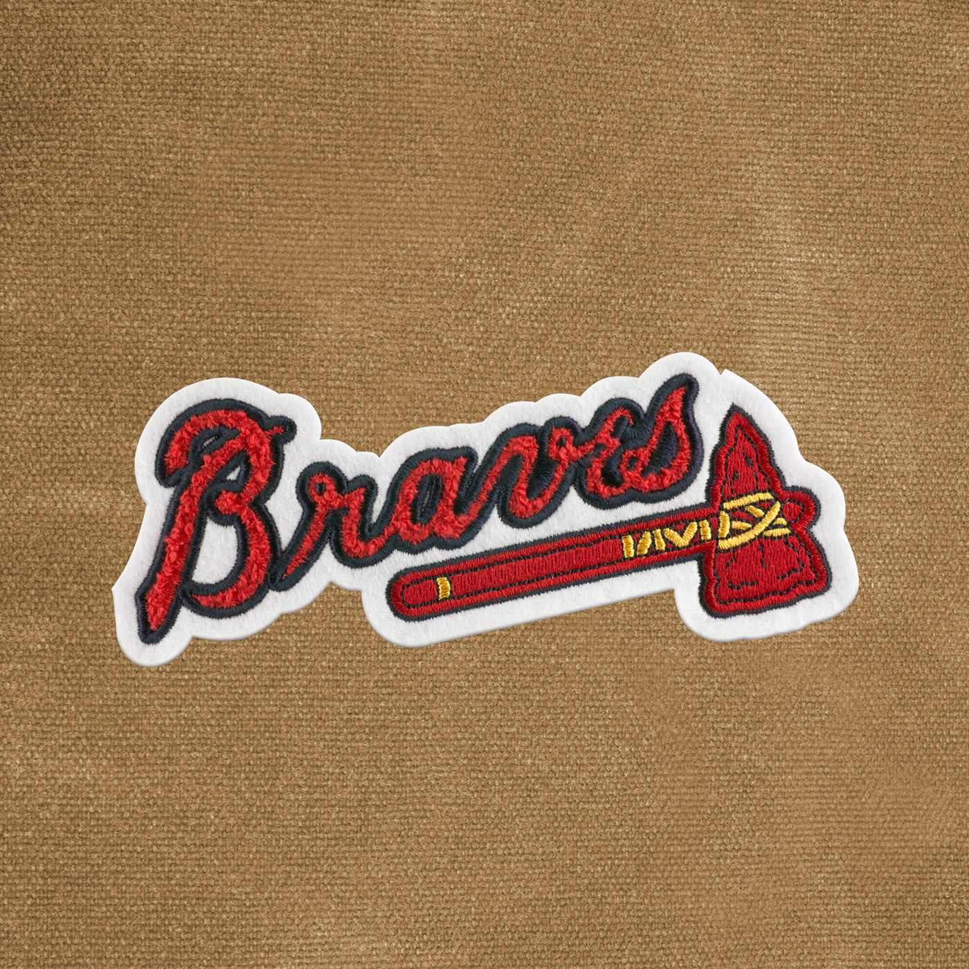 Atlanta Braves Waxed Canvas Field Bag