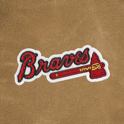 Atlanta Braves Waxed Canvas Field Bag