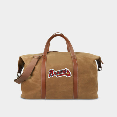 Atlanta Braves Waxed Canvas Field Bag