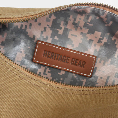 Heritage Gear USA Waxed Dopp Kit