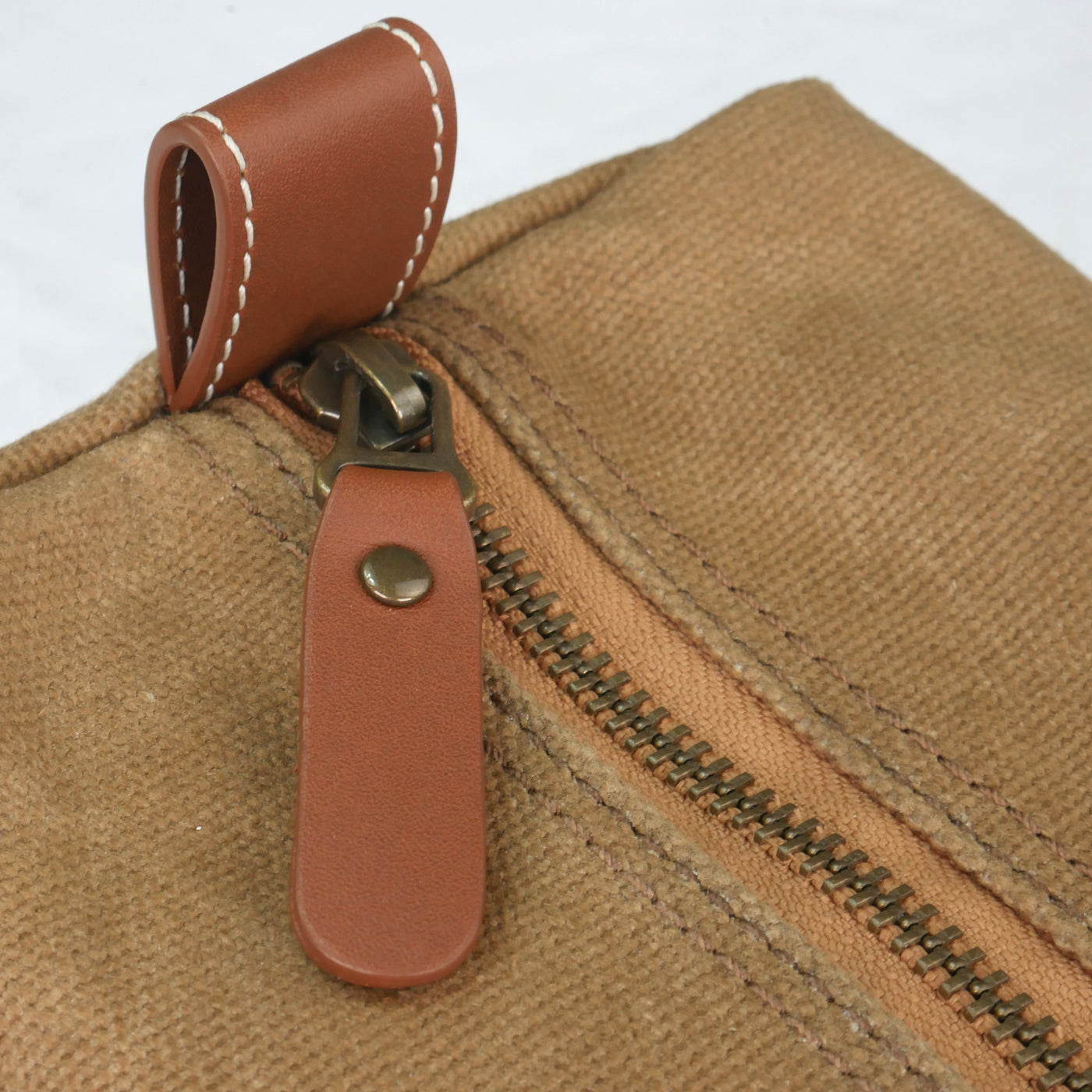 Texas Longhorns Waxed Canvas Dopp Kit