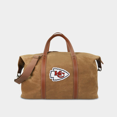 Kansas City Chiefs Waxed Canvas Field Bag