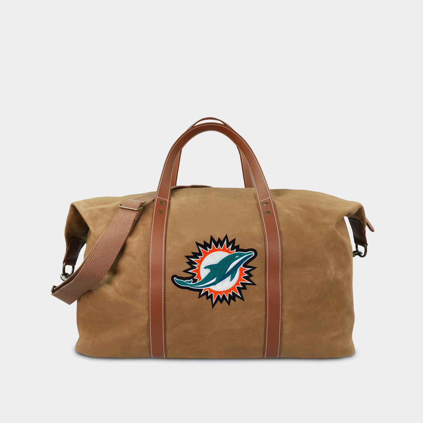 Miami Dolphins Waxed Canvas Field Bag