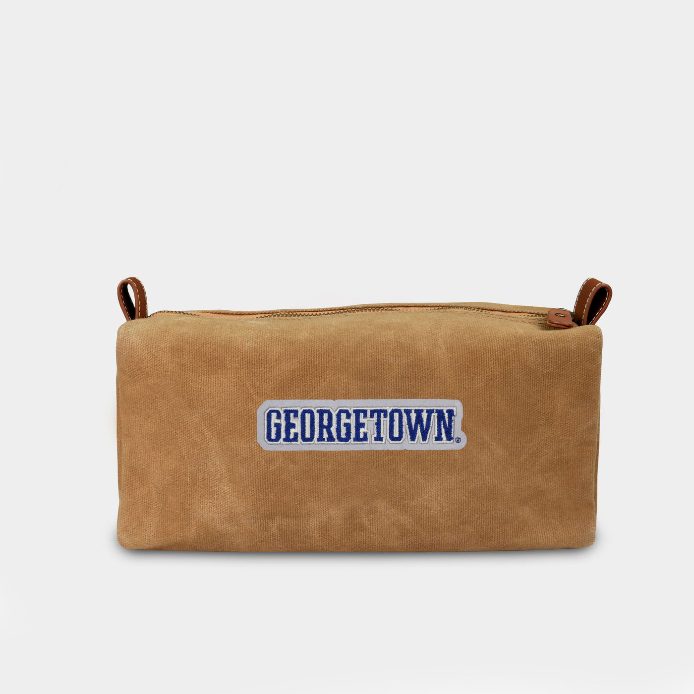 Georgetown Hoyas Vault Waxed Canvas Dopp Kit