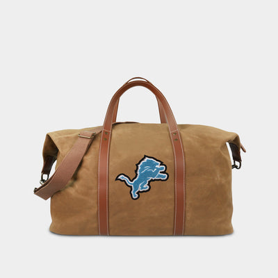 Detroit Lions Waxed Canvas Field Bag