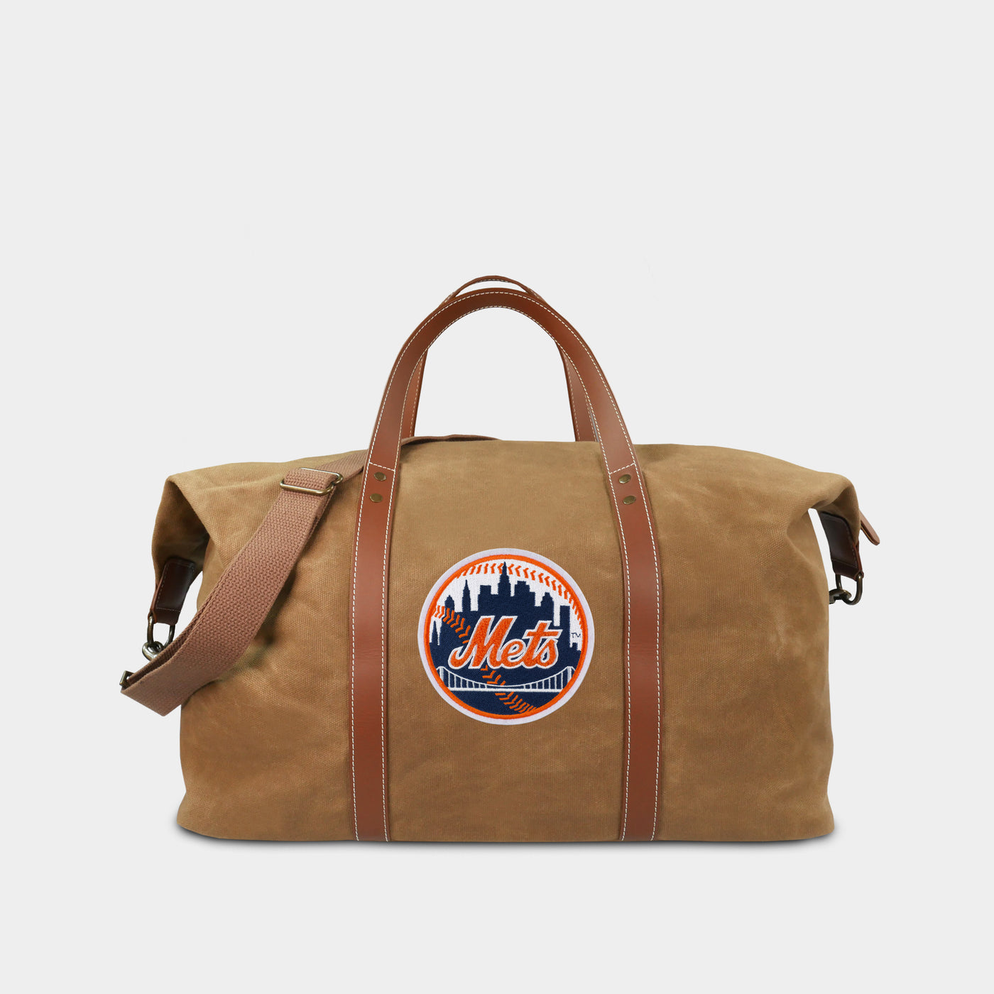 New York Mets Waxed Canvas Field Bag