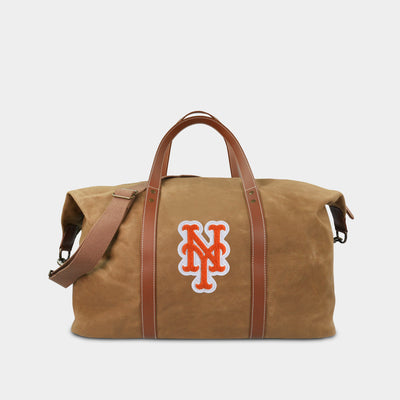 New York Mets "NYM" Waxed Canvas Field Bag