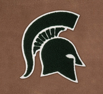 Michigan State Spartans Waxed Canvas Field Bag