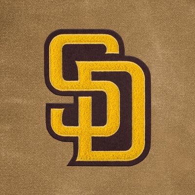 San Diego Padres "SD" Waxed Canvas Field Bag