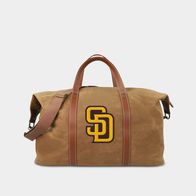 San Diego Padres "SD" Waxed Canvas Field Bag