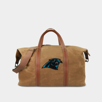 Carolina Panthers Waxed Canvas Field Bag