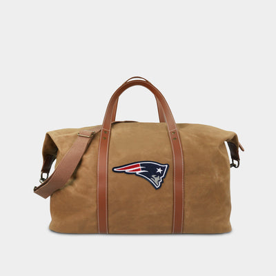 New England Patriots Waxed Canvas Field Bag