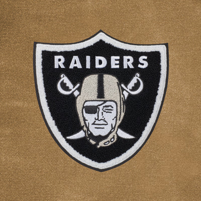 Las Vegas Raiders Waxed Canvas Field Bag