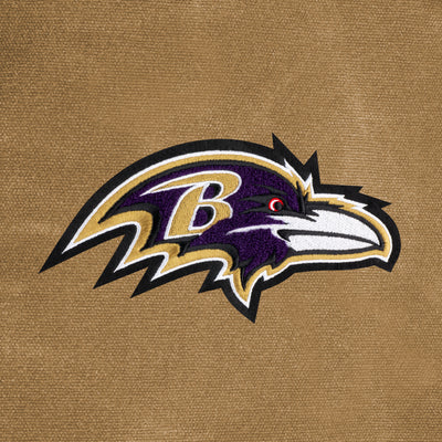 Baltimore Ravens Waxed Canvas Field Bag