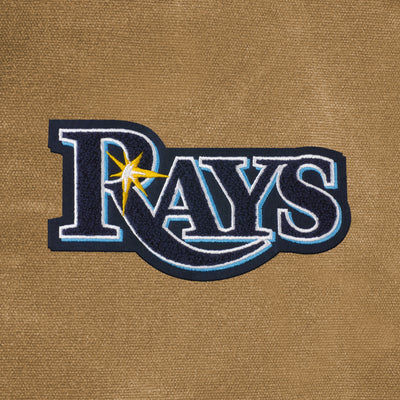 Tampa Bay Rays Waxed Canvas Field Bag