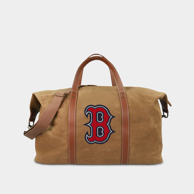 Boston Red Sox "B" Waxed Canvas Field Bag