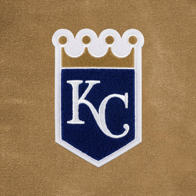 Kansas City Royals Waxed Canvas Field Bag