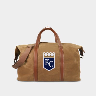 Kansas City Royals Waxed Canvas Field Bag