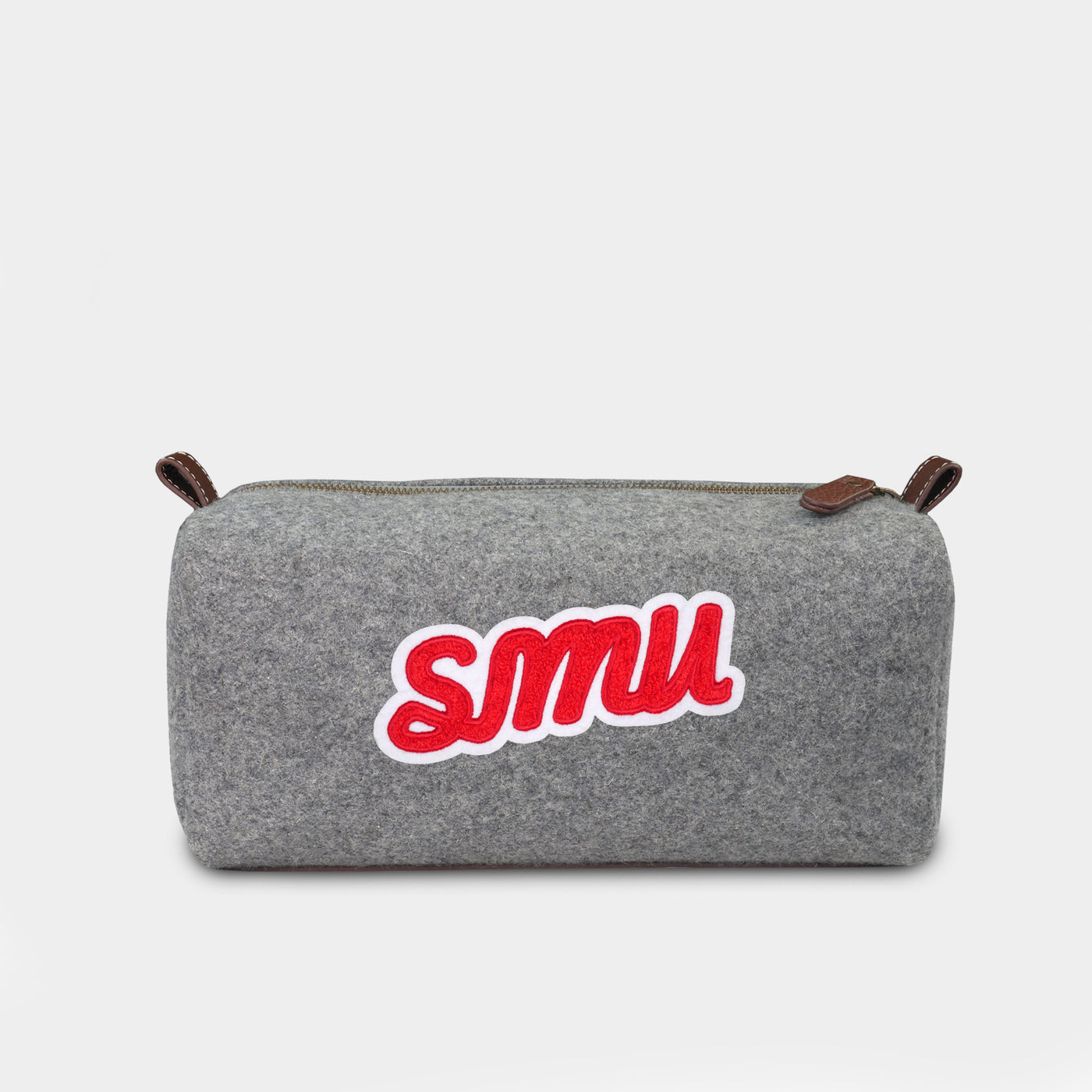 SMU Mustangs Woolen Dopp Kit