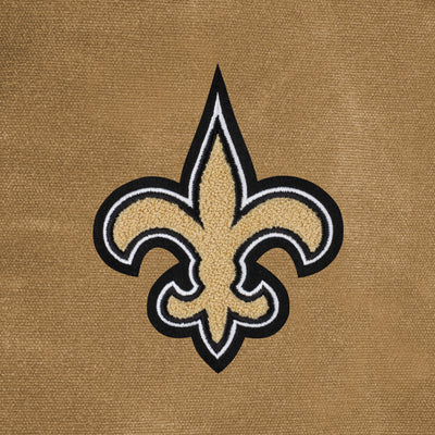 New Orleans Saints Waxed Canvas Field Bag