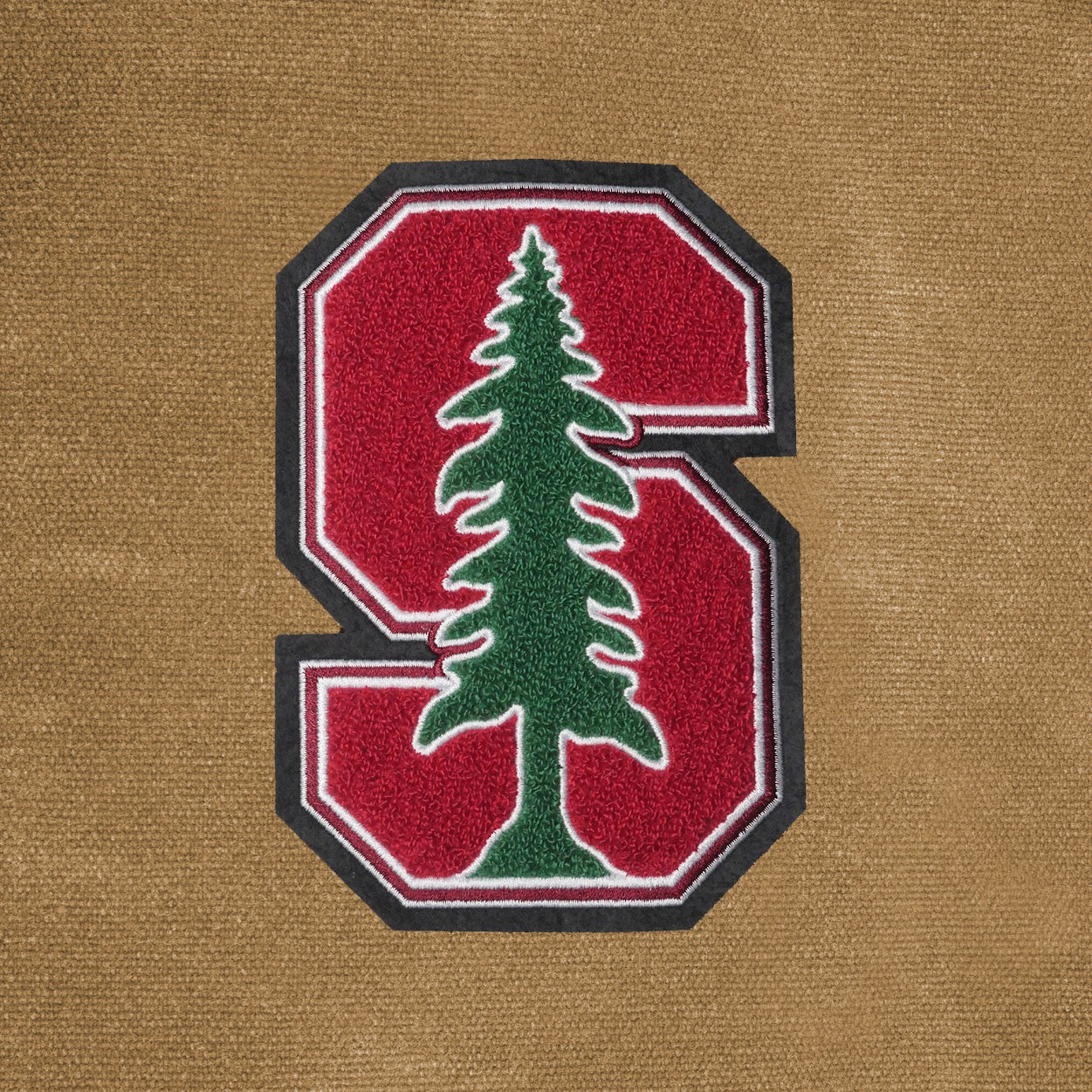 Stanford Cardinal Waxed Canvas Field Bag