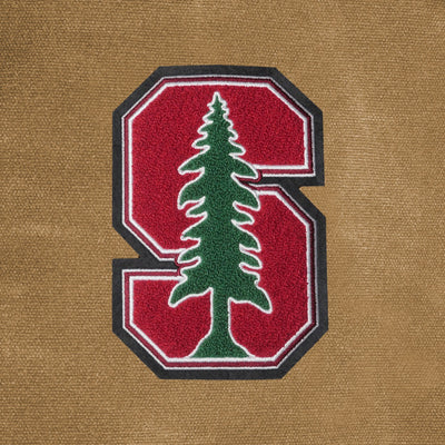 Stanford Cardinal Waxed Canvas Field Bag