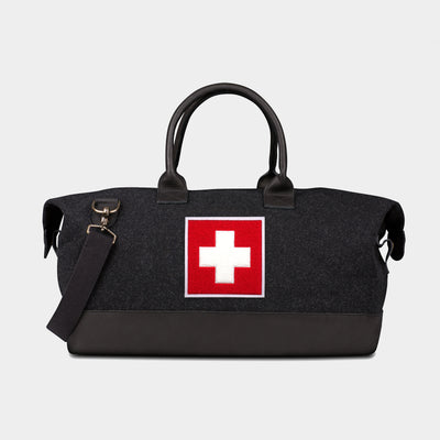 Heritage Gear Switzerland Flag Weekender Duffle Bag