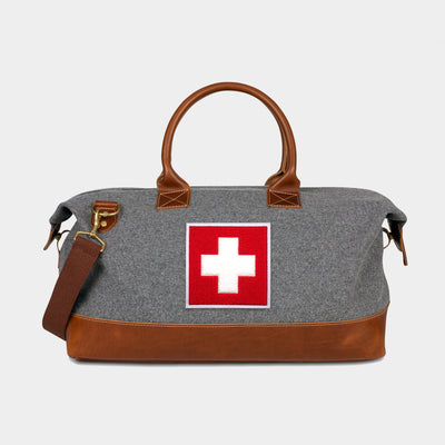 Heritage Gear Switzerland Flag Weekender Duffle Bag