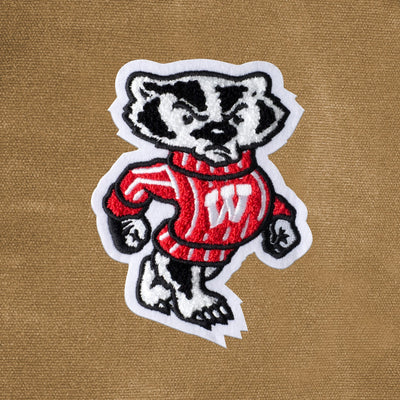 Wisconsin Badgers Waxed Canvas Field Bag