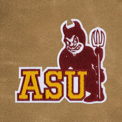 ASU Sun Devils "Sparky" Waxed Canvas Field Bag