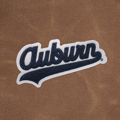 Auburn Tigers Vault "Script" Waxed Canvas Field Bag