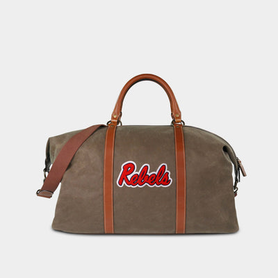 Ole Miss Rebels Pro Waxed Canvas Weekender