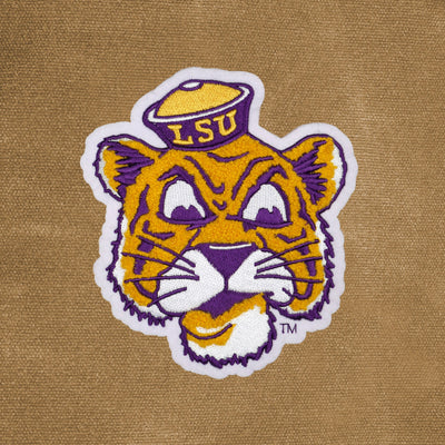 LSU Tigers Vault "Sailor Mike" Waxed Canvas Field Bag