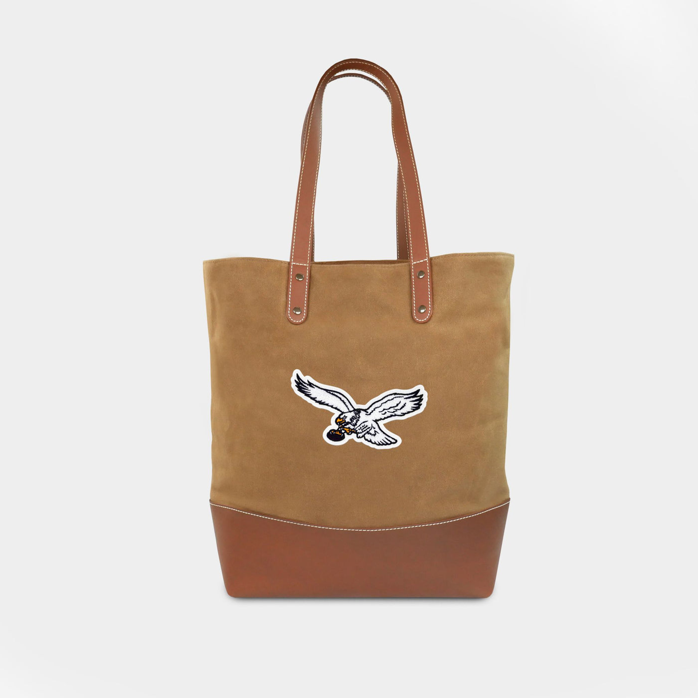 Philadelphia Eagles "Throwback" Waxed Canvas Tote